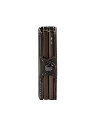 SECRID | Portefeuille - Twinwallet Original Twin Noir | braun